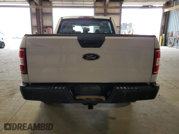 2018 Ford F-150 XL with VIN 1FTFW1E54JFA76032, listed as a Copart auction lot 52111665 with Not provided miles and Salvage title. Bid and sale history available at DreamBid. Image 6.