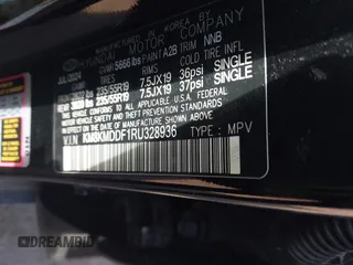 2024 Hyundai Ioniq 5 SE z VIN KM8KMDDF1RU328936, wystawiony jako IAAI lot #41983318 z przebiegiem 16 900 mil mil oraz . Historia ofert i sprzedaży dostępna na DreamBid. Obrazek 9.