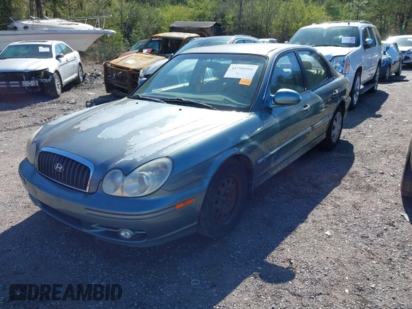 2004 Hyundai Sonata with VIN KMHWF25S74A048301, listed as a IAAI auction lot 41790506 with 179,740 mi miles. Bid and sale history available at carsss.com. Image 2.