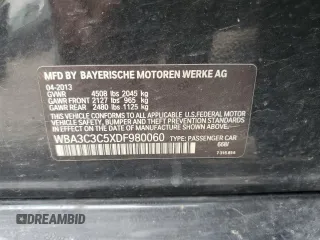 2013 BMW 3 Series 320i xDrive с VIN WBA3C3C5XDF980060, выставлен на аукционе Copart как лот 59775615 с пробегом 302 139 миль миль и Чистый • Clean title. История ставок и продаж доступна на DreamBid. Изображение 12.