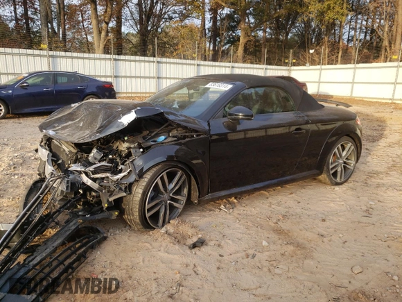 2016 Audi TT 2.0T with VIN TRUT5CFV2G1027567, listed as a Copart auction lot 83616314 with 35,339 mi miles and Salvage Title. Bid and sale history available at carsss.com. Image 1.