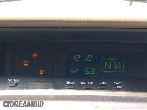 2001 Toyota Avalon XL with VIN 4T1BF28BX1U134626, listed as a IAAI auction lot 42064075 with 179,363 mi miles and . Bid and sale history available at DreamBid. Image 7.