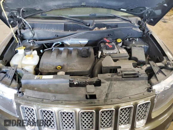 2015 Jeep Compass Latitude with VIN 1C4NJDEB0FD244544, listed as a Copart auction lot 50378665 with 72,924 mi miles and Salvage Title. Bid and sale history available at carsss.com. Image 12.