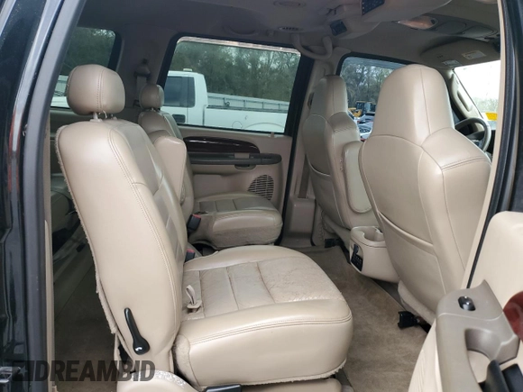 2003 Ford Excursion Limited z VIN 1FMNU42P13EC24120, wystawiony jako Copart lot #48163895 z przebiegiem 357 362 mil mil oraz Czysty tytuł • Clean title. Historia ofert i sprzedaży dostępna na DreamBid. Obrazek 11.