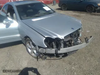 2005 Mercedes-Benz CLK-Class 3.2L with VIN WDBTJ65J25F127494, listed as a IAAI auction lot 41679956 with 106,746 mi miles. Bid and sale history available at carsss.com. Image 6.