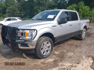 2018 Ford F-150 XL with VIN 1FTEW1E50JFE38143, listed as a IAAI auction lot 42426811 with 115,430 mi miles and . Bid and sale history available at DreamBid. Image 17.