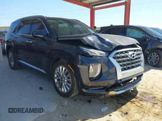 2020 Hyundai Palisade Limited with VIN KM8R54HE1LU123198, listed as a IAAI auction lot 42315311 with 112,582 mi miles and . Bid and sale history available at DreamBid. Image 1.