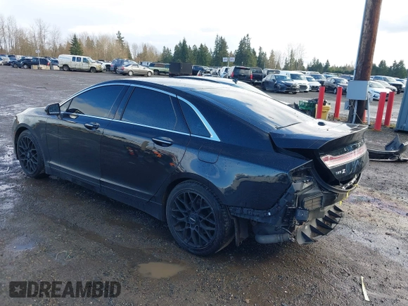 2017 Lincoln MKZ Reserve with VIN 3LN6L5FC4HR641501, listed as a IAAI auction lot 41707184 with 124,887 mi miles and . Bid and sale history available at DreamBid. Image 3.
