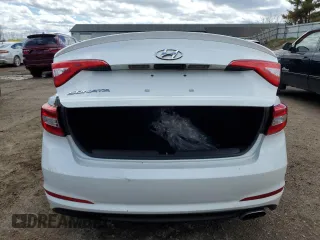 2017 Hyundai Sonata 2.4L with VIN 5NPE24AF5HH507274, listed as a Copart auction lot 53909645 with 150,149 mi miles and Clean Title. Bid and sale history available at carsss.com. Image 6.