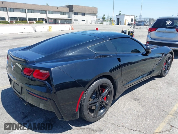 2016 Chevrolet Corvette 1LT with VIN 1G1YB2D70G5119852, listed as a IAAI auction lot 41819012 with 42,040 mi miles. Bid and sale history available at carsss.com. Image 4.