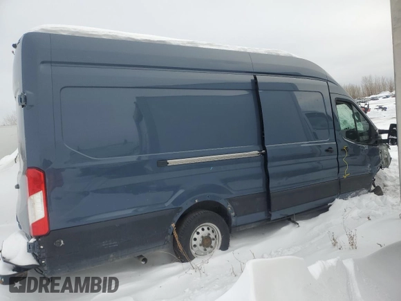 2021 Ford Transit Cargo with VIN 1FTBR3U87MKA68354, listed as a Copart auction lot 44575775 with Not Provided miles and Salvage Title. Bid and sale history available at DreamBid. Image 3.
