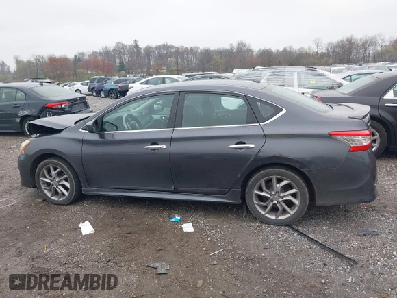 2014 Nissan Sentra SR with VIN 3N1AB7AP3EY250559, listed as a IAAI auction lot 42018573 with 133,081 mi miles and . Bid and sale history available at DreamBid. Image 14.