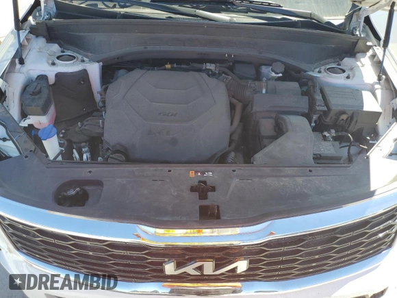 2022 Kia Telluride LX with VIN 5XYP2DHC1NG292886, listed as a Copart auction lot 50058115 with 51,235 mi miles and Salvage title. Bid and sale history available at DreamBid. Image 12.