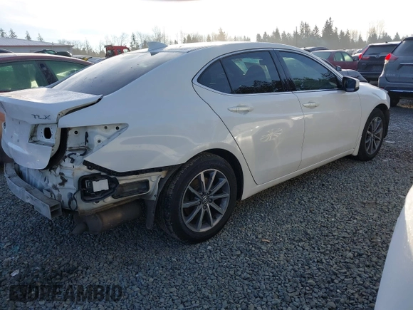 2018 Acura TLX w/Technology Pkg with VIN 19UUB1F59JA006980, listed as a IAAI auction lot 41324003 with 70,825 mi miles. Bid and sale history available at carsss.com. Image 4.