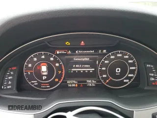2018 Audi Q7 z VIN WA1MAAF71JD049558, wystawiony jako Copart lot #69534294 z przebiegiem 42 570 mil mil oraz Szkoda całkowita • Salvage title. Historia ofert i sprzedaży dostępna na DreamBid. Obrazek 9.