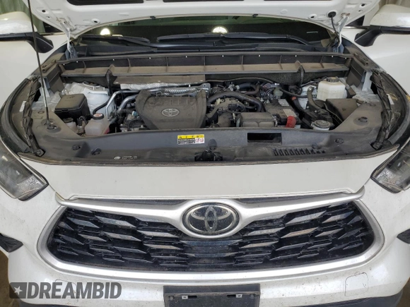 2023 Toyota Highlander L with VIN 5TDKDRBH9PS028911, listed as a Copart auction lot 62825255 with 31,721 mi miles and Salvage title. Bid and sale history available at DreamBid. Image 12.