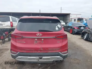 2019 Hyundai Santa Fe SE with VIN 5NMS2CAD5KH091985, listed as a IAAI auction lot 41471160 with 120,951 mi miles. Bid and sale history available at carsss.com. Image 17.