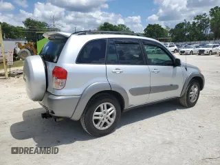 2001 Toyota RAV4 with VIN JTEGH20V510026430, listed as a Copart auction lot 55208815 with 235,190 mi miles and Salvage title. Bid and sale history available at DreamBid. Image 3.