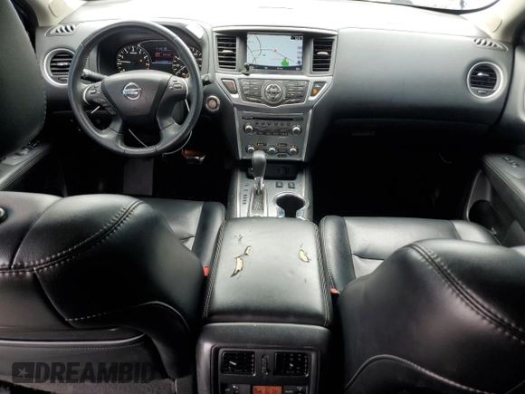 2017 Nissan Pathfinder SL z VIN 5N1DR2MM6HC677396, wystawiony jako Copart lot #56929385 z przebiegiem 93 867 mil mil oraz Szkoda całkowita • Salvage title. Historia ofert i sprzedaży dostępna na DreamBid. Obrazek 8.