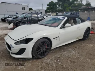 2015 Maserati GranTurismo Convertible Sport with VIN ZAM45VMA2F0154541, listed as a Copart auction lot 79026524 with 38,791 mi miles and Non Repairable. Bid and sale history available at carsss.com. Image 1.