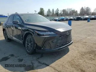 2024 Lexus RX 350 with VIN 2T2BAMCA5RC084462, listed as a Copart auction lot 48794065 with 10,142 mi miles and Salvage Title. Bid and sale history available at DreamBid. Image 11.