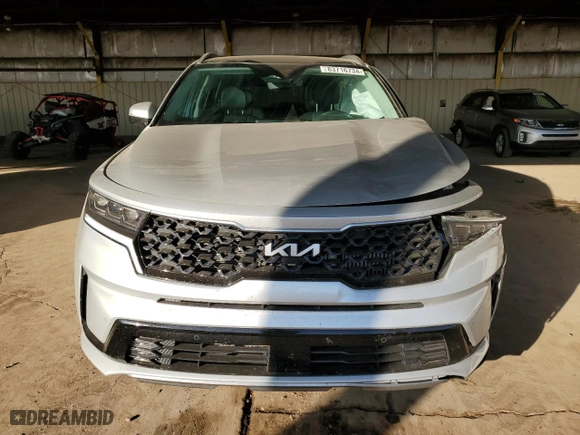 2022 Kia Sorento Plug-In Hybrid SX with VIN KNDRJDLH9N5122802, listed as a Copart auction lot 83716734 with 33,542 mi miles and Salvage Title. Bid and sale history available at carsss.com. Image 5.