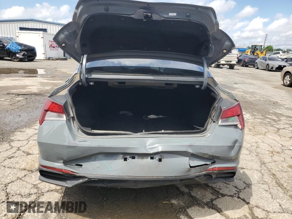 2021 Hyundai Elantra SEL z VIN KMHLM4AG3MU069277, wystawiony jako Copart lot #58504045 z przebiegiem 37 668 mil mil oraz Szkoda całkowita • Salvage title. Historia ofert i sprzedaży dostępna na DreamBid. Obrazek 6.