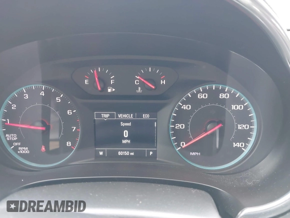2020 Chevrolet Malibu LT with VIN 1G1ZD5ST4LF043928, listed as a IAAI auction lot 42065921 with 60,150 mi miles and . Bid and sale history available at DreamBid. Image 7.