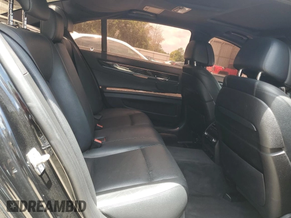 2014 BMW 7 Series 740Li with VIN WBAYE4C53ED137952, listed as a Copart auction lot 62829515 with 151,160 mi miles and Salvage title. Bid and sale history available at DreamBid. Image 10.