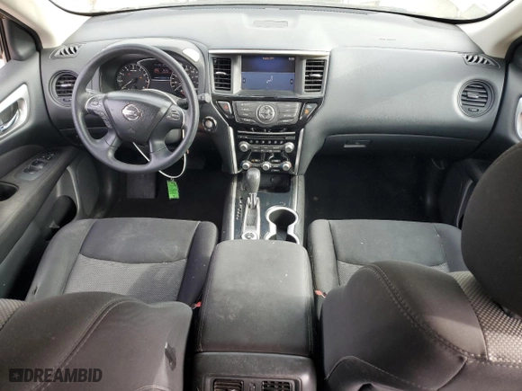 2017 Nissan Pathfinder S with VIN 5N1DR2MMXHC605245, listed as a Copart auction lot 53764715 with 167,954 mi miles and Clean Title. Bid and sale history available at carsss.com. Image 8.