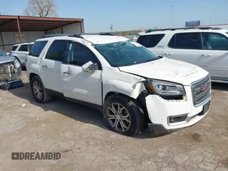 2014 GMC Acadia SLT z VIN 1GKKRSKD7EJ342478, wystawiony jako IAAI lot #42012043 z przebiegiem Nie podano mil oraz . Historia ofert i sprzedaży dostępna na DreamBid. Obrazek 1.