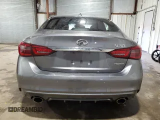 2019 Infiniti Q50 3.0t Signature Edition with VIN JN1EV7AP7KM540939, listed as a Copart auction lot 50421915 with 62,887 mi miles and Clean Title. Bid and sale history available at carsss.com. Image 6.