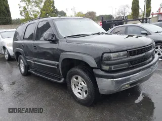 2004 Chevrolet Tahoe LS with VIN 1GNEC13TX4R282908, listed as a IAAI auction lot 41563027 with 1 mi miles. Bid and sale history available at carsss.com. Image 1.