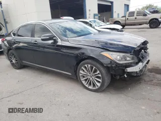 2017 Genesis G80 3.8L with VIN KMHGN4JE6HU176844, listed as a Copart auction lot 65360943 with 97,086 mi miles and Non Repairable. Bid and sale history available at DreamBid. Image 4.