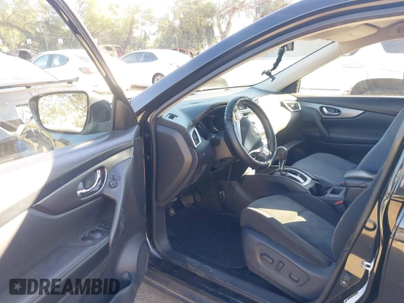 2016 Nissan Rogue SV with VIN KNMAT2MT9GP608421, listed as a IAAI auction lot 41646149 with 69,370 mi miles and . Bid and sale history available at DreamBid. Image 5.