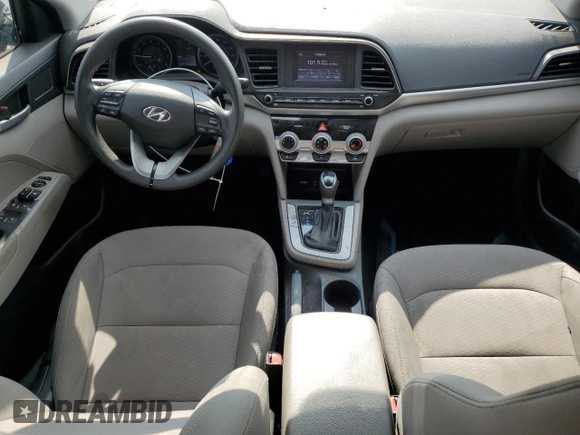 2019 Hyundai Elantra SE with VIN 5NPD74LF8KH497616, listed as a Copart auction lot 55968625 with 197,064 mi miles and Non Repairable. Bid and sale history available at DreamBid. Image 8.