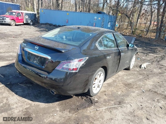 2014 Nissan Maxima 3.5 SV with VIN 1N4AA5AP5EC488576, listed as a IAAI auction lot 41606348 with 76562 miles. Bid and sale history available at carsss.com. Image 4.