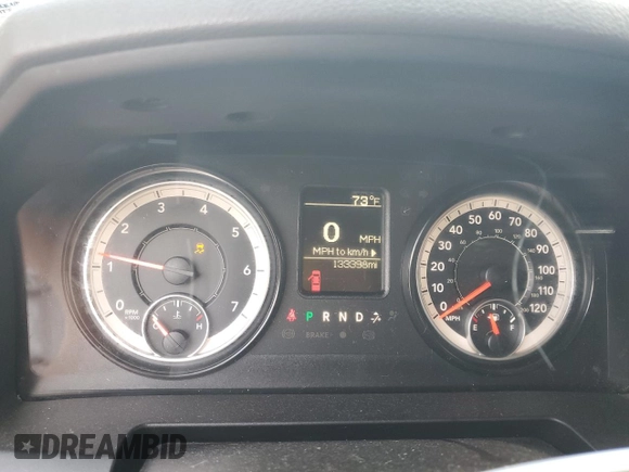 2018 Ram 1500 Tradesman z VIN 1C6RR6FG2JS336363, wystawiony jako Copart lot #58731665 z przebiegiem 133 398 mil mil oraz Szkoda całkowita • Salvage title. Historia ofert i sprzedaży dostępna na DreamBid. Obrazek 9.