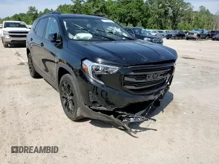 2020 GMC Terrain SLT with VIN 3GKALVEV3LL264483, listed as a Copart auction lot 57275025 with 68,941 mi miles and Salvage title. Bid and sale history available at DreamBid. Image 14.