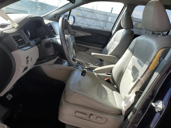 2016 Honda Pilot EX-L with VIN 5FNYF6H51GB051992, listed as a Copart auction lot 46193115 with 145,047 mi miles and Salvage Title. Bid and sale history available at DreamBid. Image 7.
