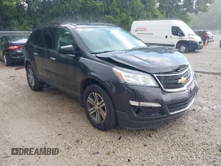 2017 Chevrolet Traverse LS with VIN 1GNKRFED3HJ234403, listed as a IAAI auction lot 42622072 with Not provided miles and . Bid and sale history available at DreamBid. Image 1.