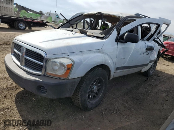 2005 Dodge Durango SXT with VIN 1D4HB38N55F575524, listed as a Copart auction lot 44919115 with Not provided miles and Non repairable. Bid and sale history available at DreamBid. Image 1.
