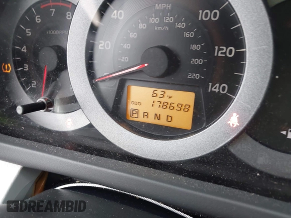 2010 Toyota RAV4 with VIN JTMZF4DV0AD026417, listed as a IAAI auction lot 42496777 with 178,698 mi miles and . Bid and sale history available at DreamBid. Image 15.