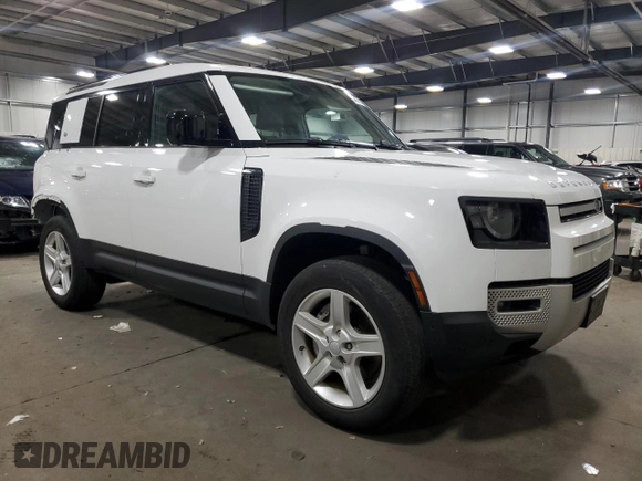 2023 Land Rover Defender SE with VIN SALEP7EU4P2166759, listed as a Copart auction lot 84407784 with 30,992 mi miles and Salvage title. Bid and sale history available at DreamBid. Image 4.