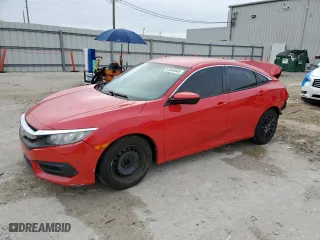 2016 Honda Civic Sedan LX with VIN 2HGFC2F51GH550735, listed as a Copart auction lot 51044545 with 0 mi miles and Salvage Title. Bid and sale history available at carsss.com. Image 1.