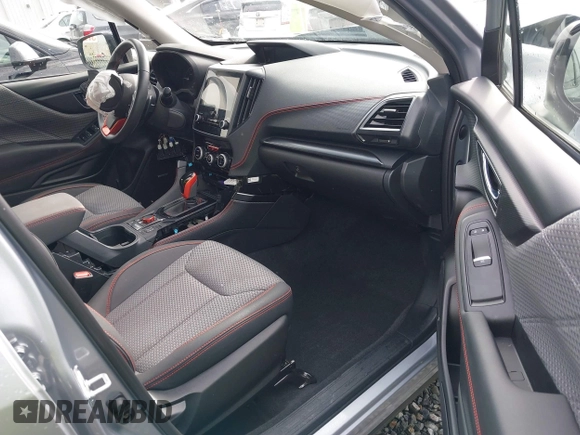 2024 Subaru Forester Sport with VIN JF2SKAGC1RH415837, listed as a IAAI auction lot 41622111 with 4,994 mi miles. Bid and sale history available at carsss.com. Image 5.