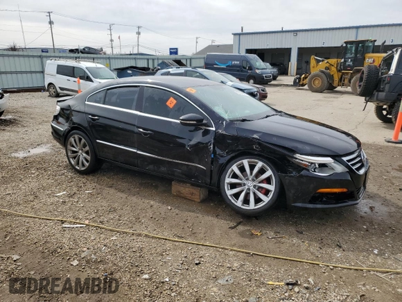 2011 Volkswagen CC Sport with VIN WVWMN7AN4BE712605, listed as a Copart auction lot 50094695 with 0 mi miles and Salvage Title. Bid and sale history available at carsss.com. Image 4.