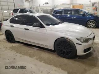 2013 BMW 3 Series 335i with VIN WBA3A9G51DNP36712, listed as a Copart auction lot 52407465 with 117,972 mi miles and Salvage title. Bid and sale history available at DreamBid. Image 4.