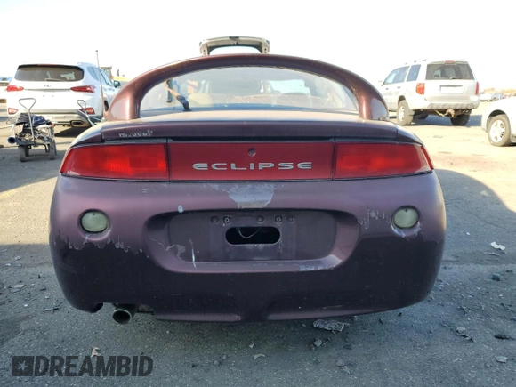1999 Mitsubishi Eclipse with VIN 4A3AK44Y1XE074155, listed as a Copart auction lot 77143944 with 105,262 mi miles and Clean Title. Bid and sale history available at DreamBid. Image 6.