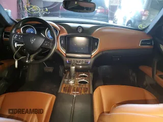 2019 Maserati Ghibli S Q4 GranLusso with VIN ZAM57YTL4K1322087, listed as a Copart auction lot 56145073 with 43,189 mi miles and Salvage Title. Bid and sale history available at carsss.com. Image 8.